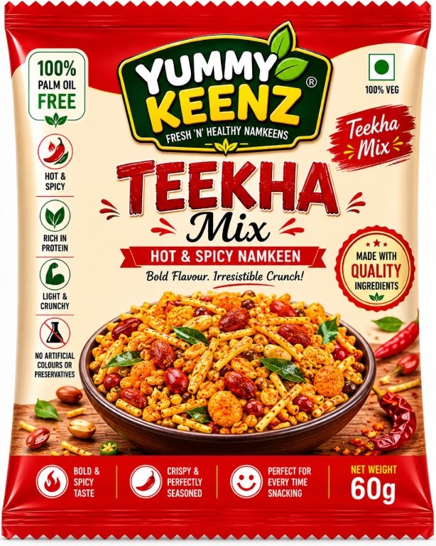 Yummy Keenz Teekha Mix pack